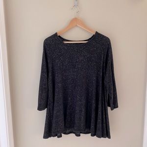 Swing Top - Black Heather